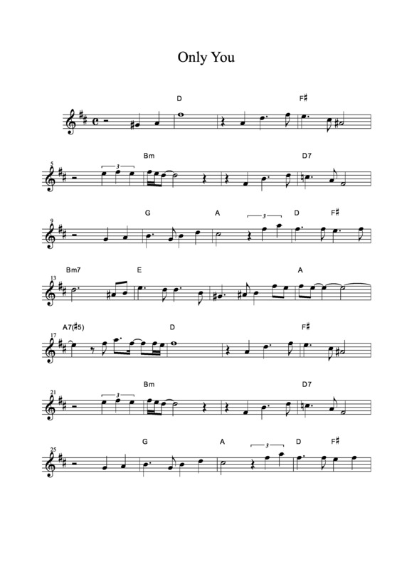 Super Partituras Músicas de The Platters