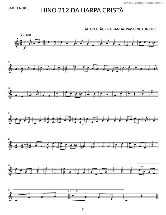 Partitura da música Os Guerreiros Se Preparam – Misc Praise Songs v.4