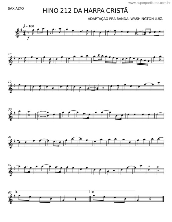 Partitura da música Os Guerreiros Se Preparam – Misc Praise Songs