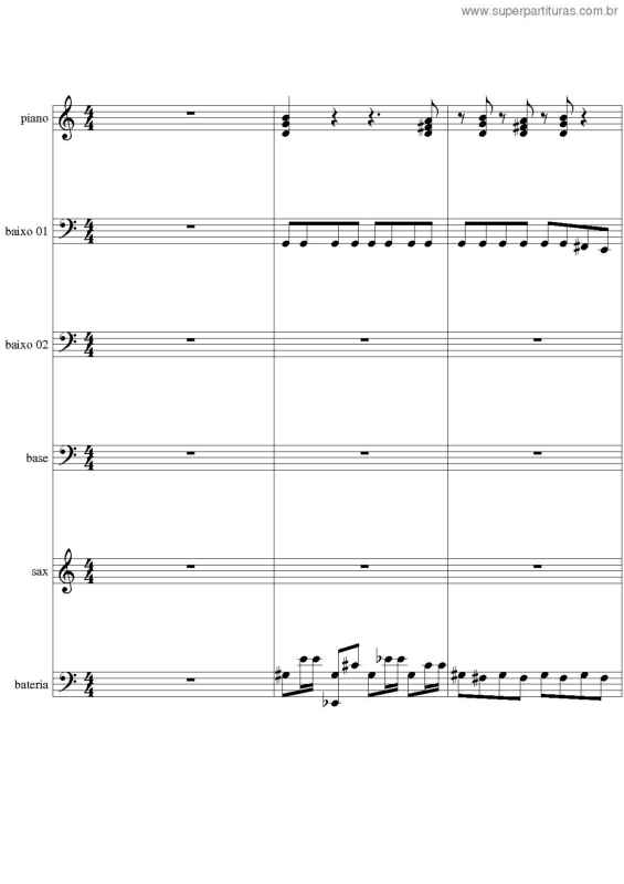 Partitura da música Os Que Confiam No Senhor