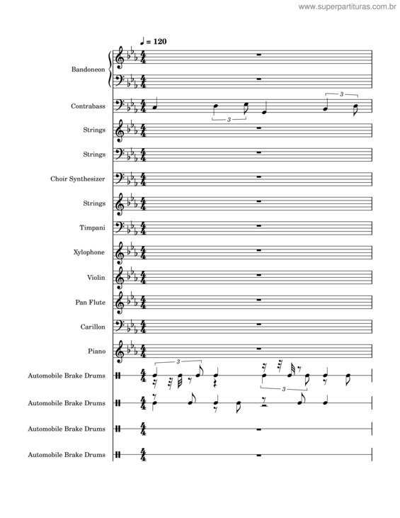 Partitura da música Osrs – Music – Tempor Of The Storm