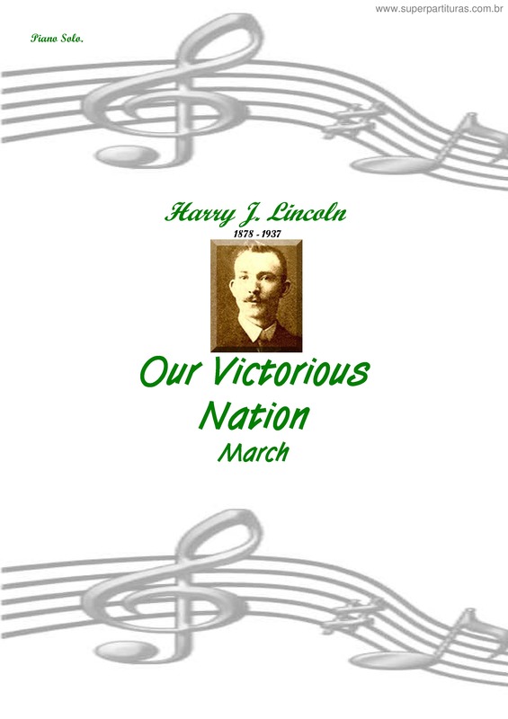 Partitura da música Our Victorious Nation