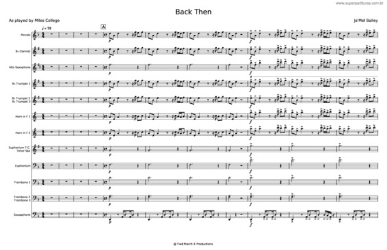 Partitura da música Pack Then – Ja`M El Baile Y