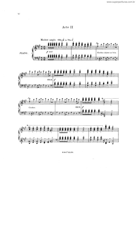 Partitura da música Panurge v.2
