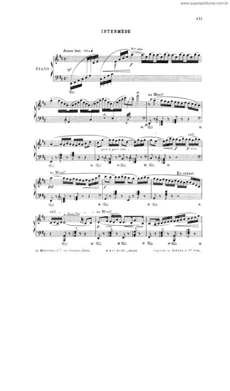 Partitura da música Panurge v.3