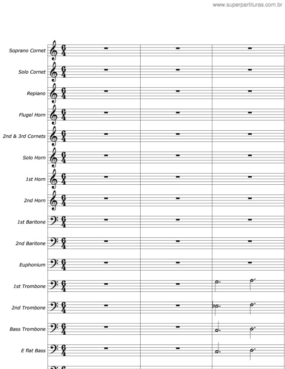 Partitura da música Paraíso v.2