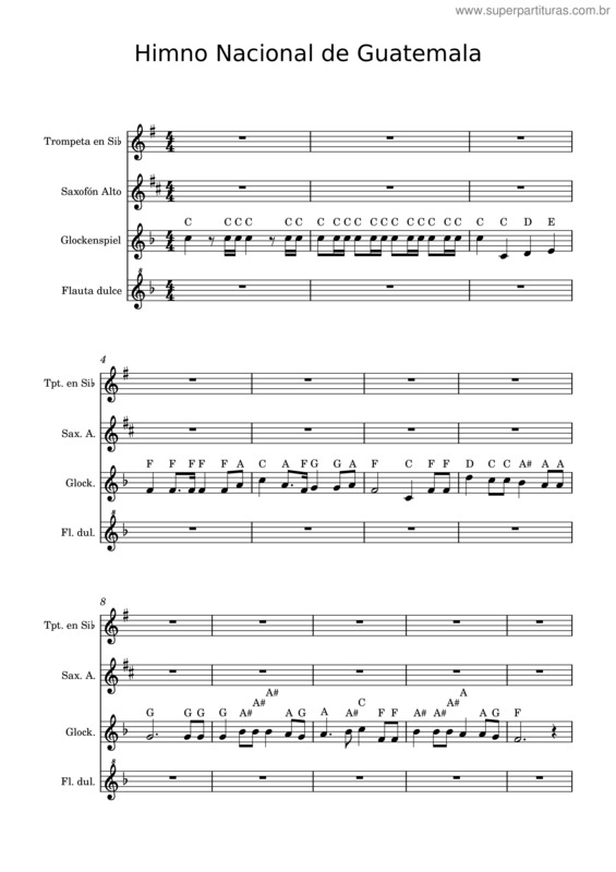 Partitura da música Partitura Cirp 2023