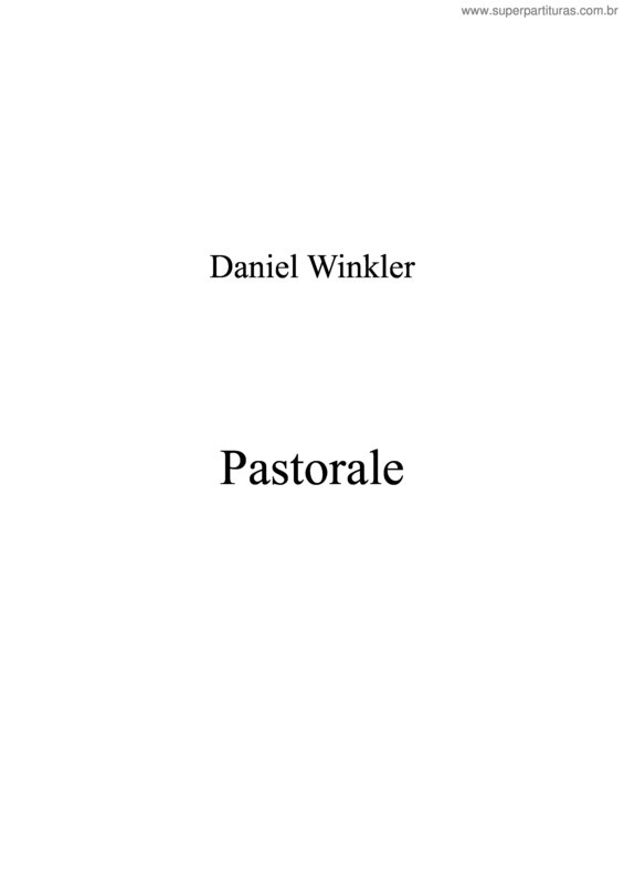 Partitura da música Pastorale v.2