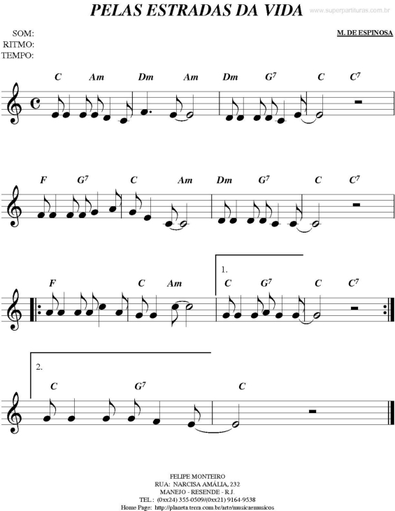 Católicas Partituras em PDF com Playbacks Católicos em MP3