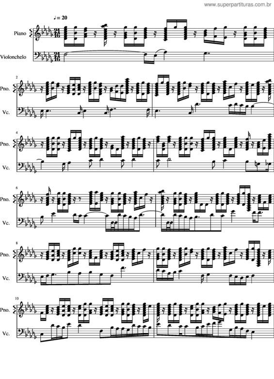 Partitura da música Peque A Balada Op 11