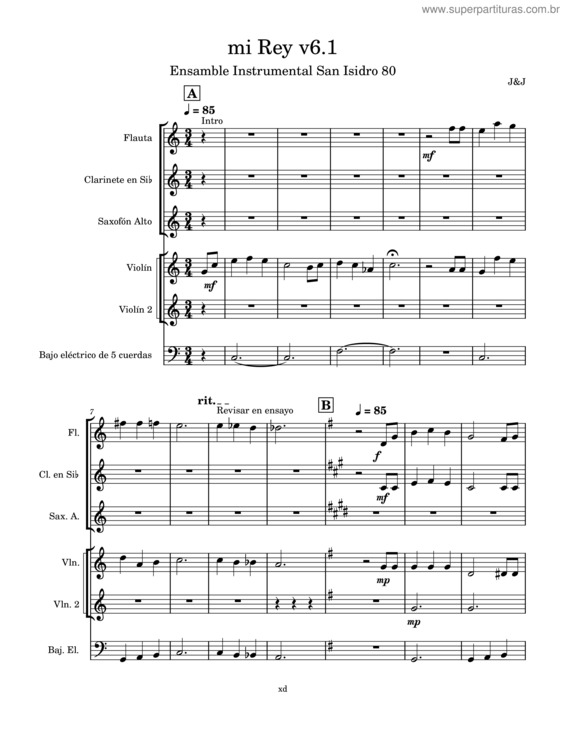 Partitura da música Pertenezo A Mi Cristo – Himnario Adventista Pertenezco A Mi Rey V6.2