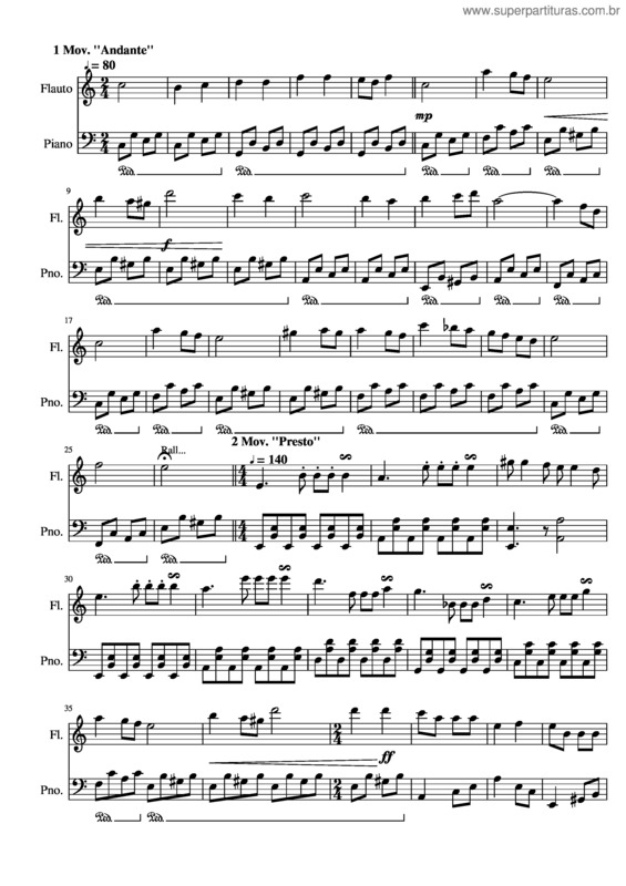 Partitura da música Pezzo Giacomo Piano E 1 Voce  2  08:10:2020