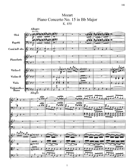 Partitura da música Piano Concerto No. 15 v.2