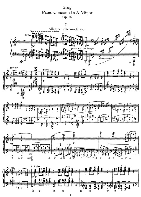 Partitura da música Piano Concerto v.2