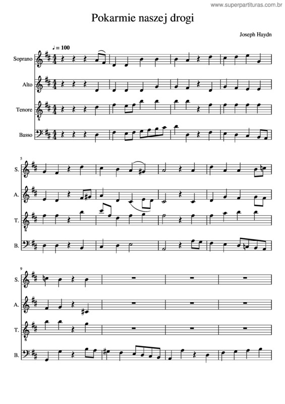 Partitura da música Pokarmie_Naszej_Drogi v.3