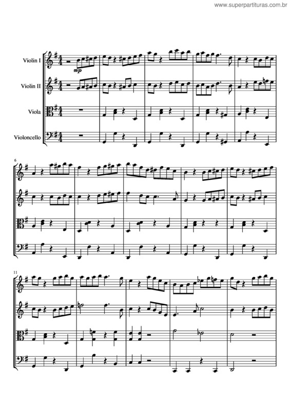 Partitura da música Por_Una_Cabeza_Full–Viola
