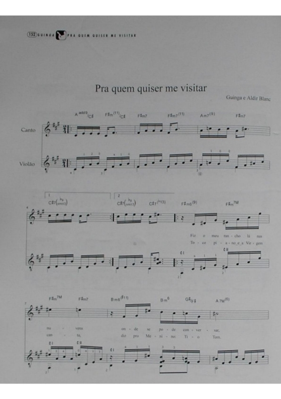 Partitura da música Pra Quem Quiser Me Visitar