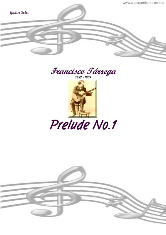 Partitura da música Prelude No. 1 v.3