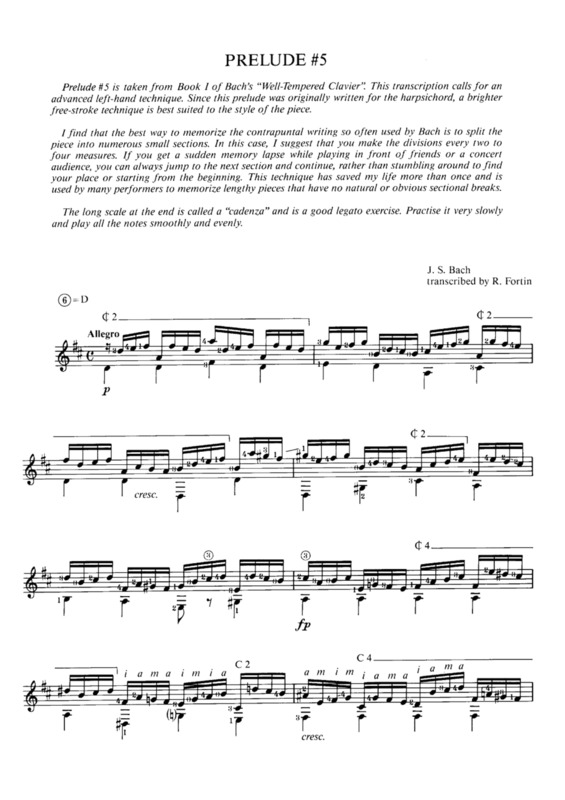 Partitura da música Prelude Nr 5