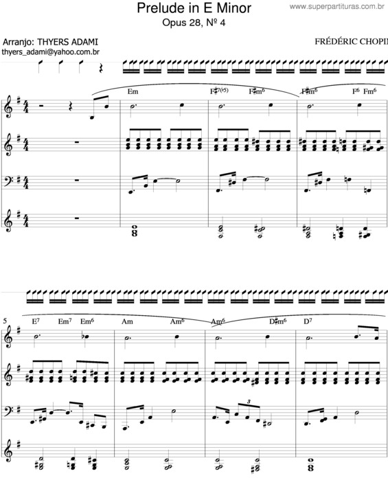 Partitura da música Prelude v.4