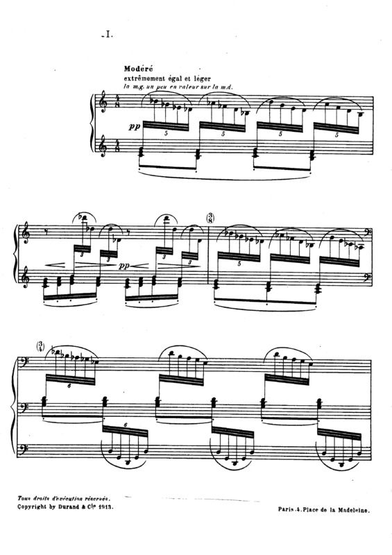 Partitura da música Préludes (Book 2)