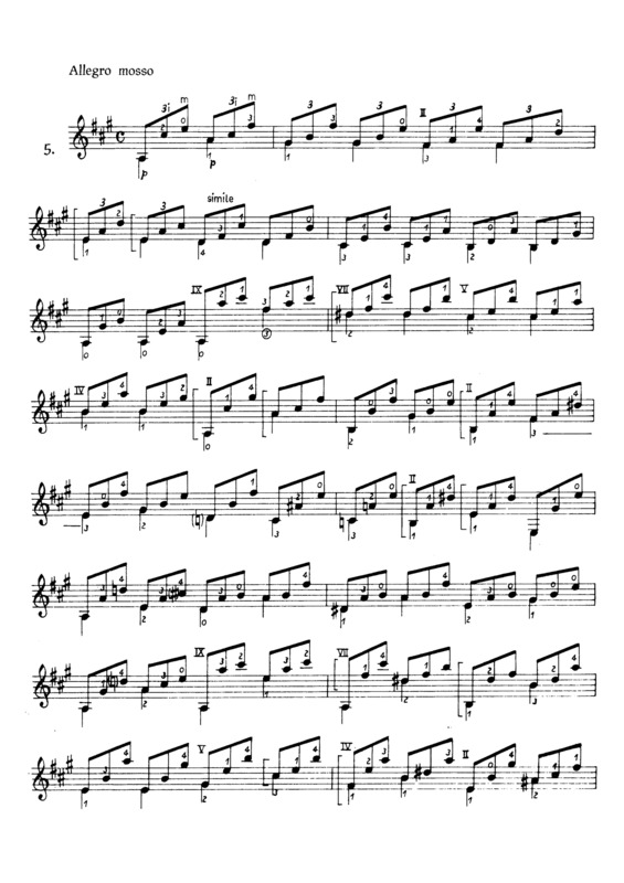 Partitura da música Preludio Op 83 Nr 5