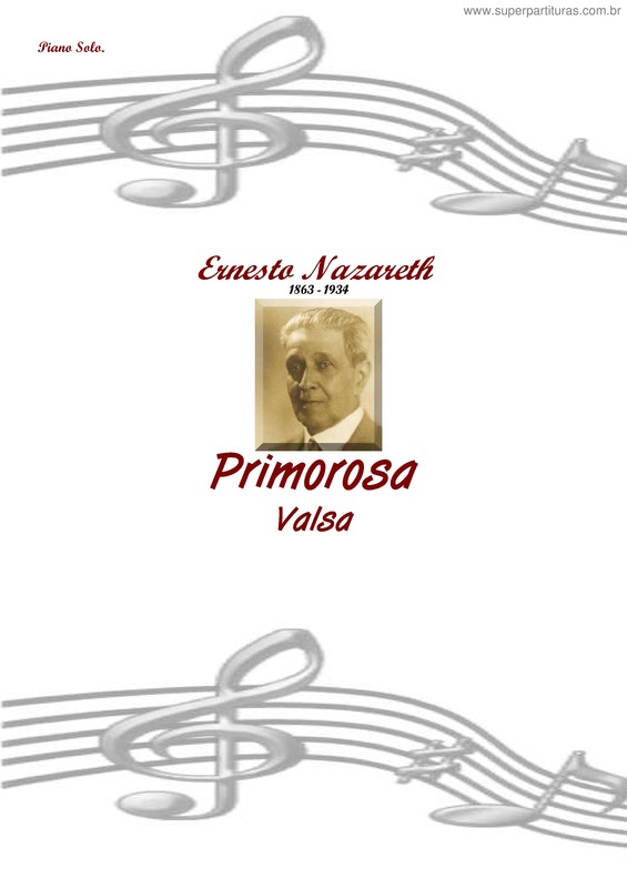 Partitura da música Primorosa v.6