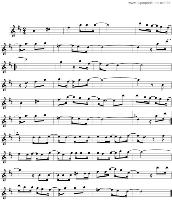 Partitura da música Progressio