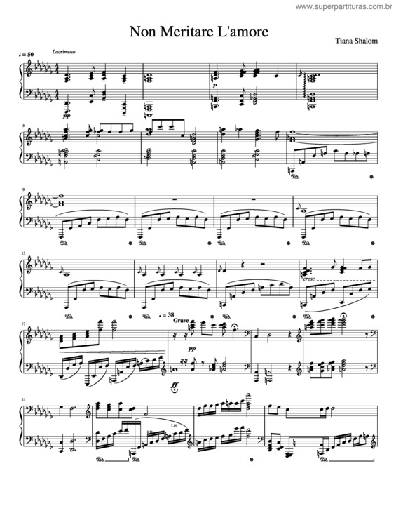 Partitura da música Project 1