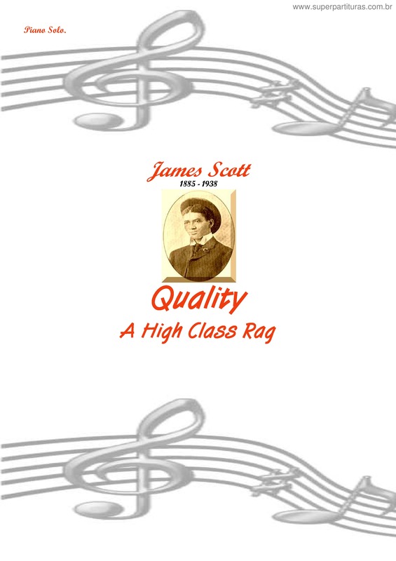 Partitura da música Quality Rag