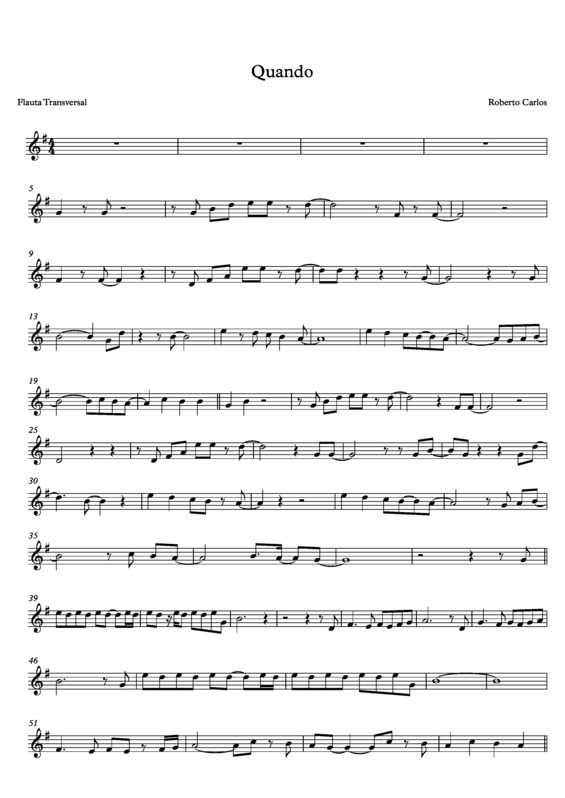 Partitura da música Quando v.2