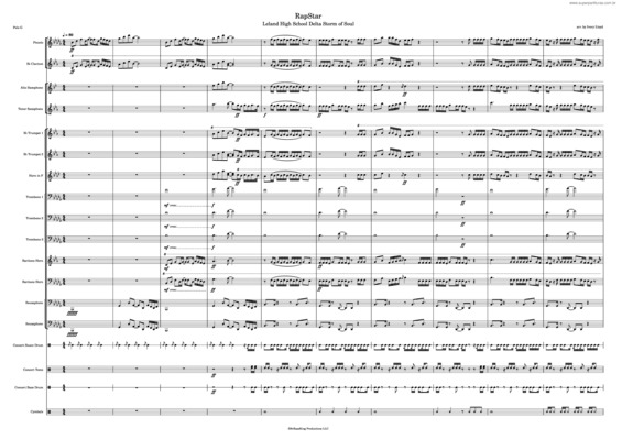 Partitura da música Rapstar – Polo G