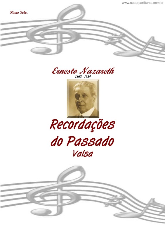 Partitura da música Recordacoes do Passado v.5