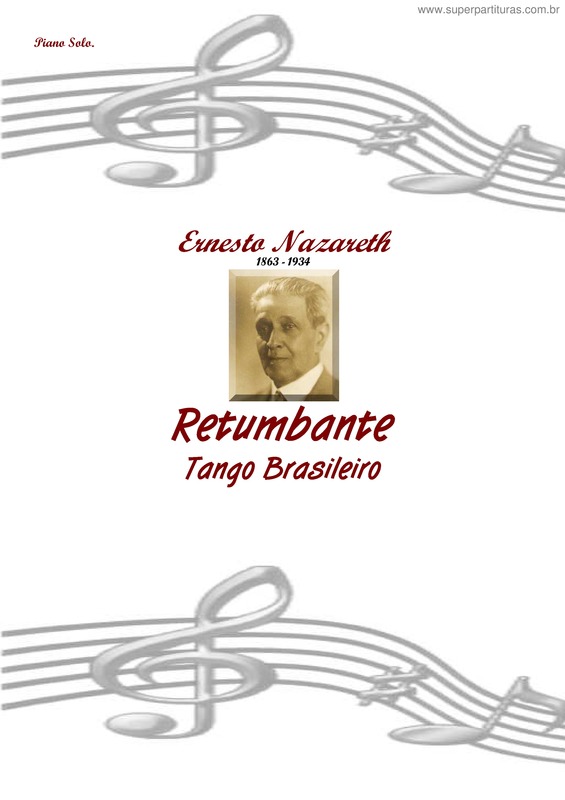 Partitura da música Retumbante v.2