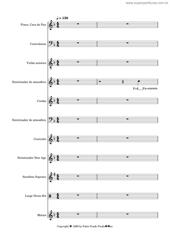 Partitura da música Rick E Renner – Carade Pau.Mid