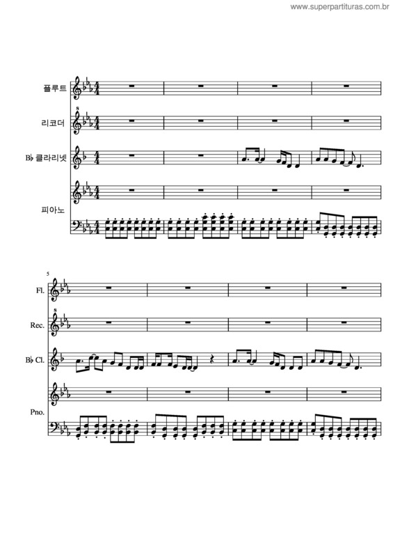 Partitura da música Rolling In The Deep – Adele v.4
