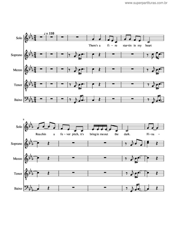 Partitura da música Rolling In The Deep v.53