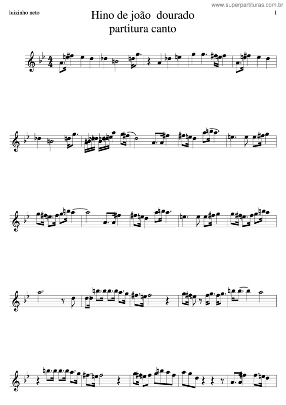 Partitura da música Rosa v.4