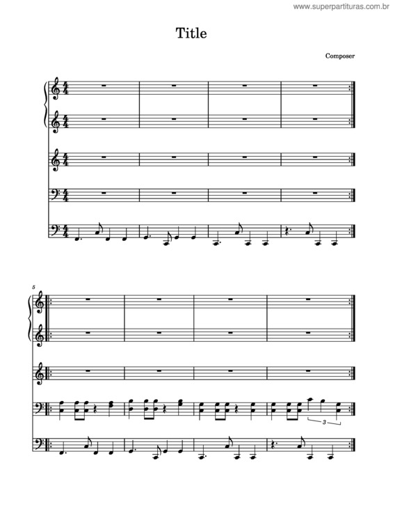 Partitura da música Rude Magic Muse Score