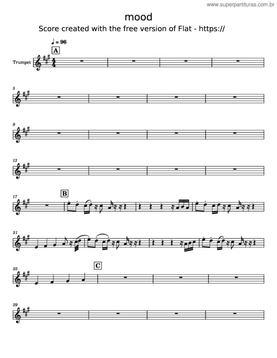 Partitura da música Rude Mood – Undecided – Misc Unsigned Bands
