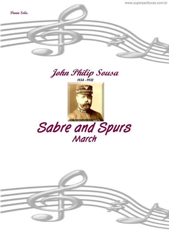 Partitura da música Sabre and Spurs