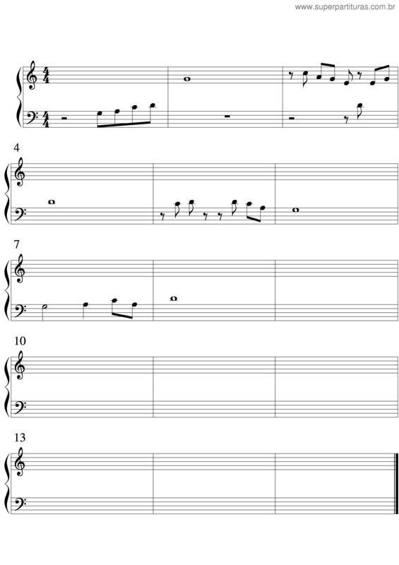 Partitura da música Samba Para Lili