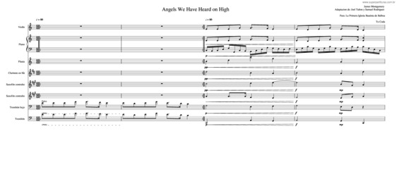Partitura da música Samuel v.2