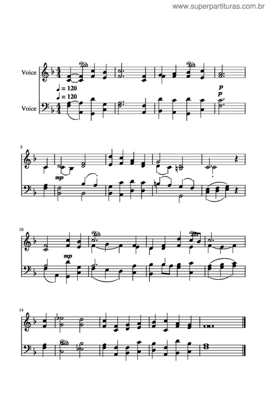 Partitura da música Santos Avanzad –  Santos Avanzad