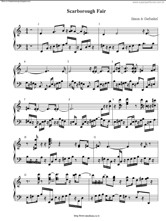 Partitura da música Scarborough Fair.PDF