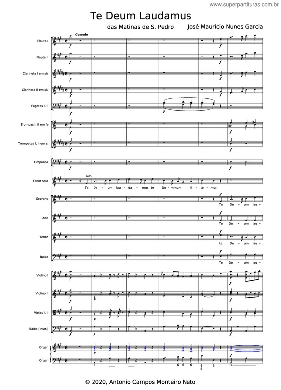 Partitura da música Score v.4