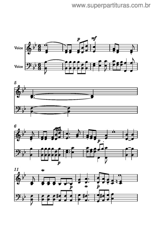 Partitura da música Sea La Paz
