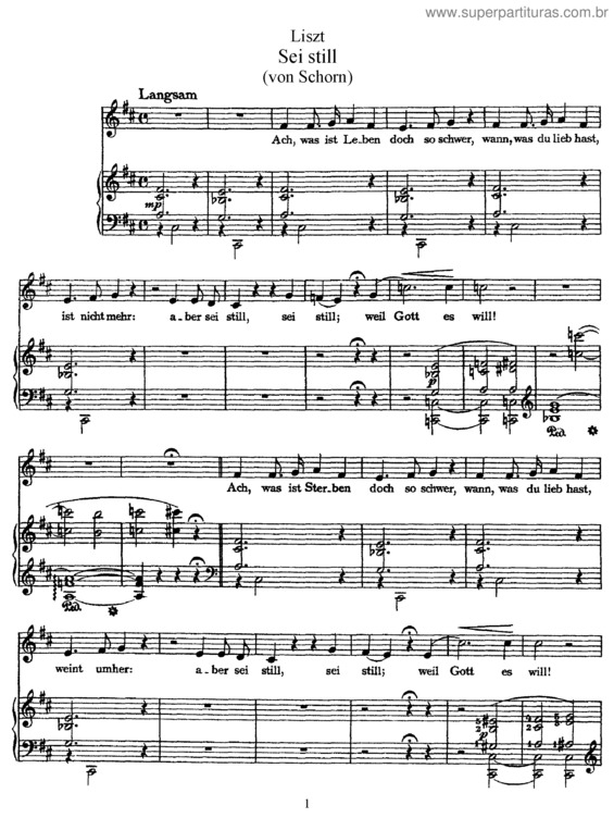 Partitura da música Sei Still