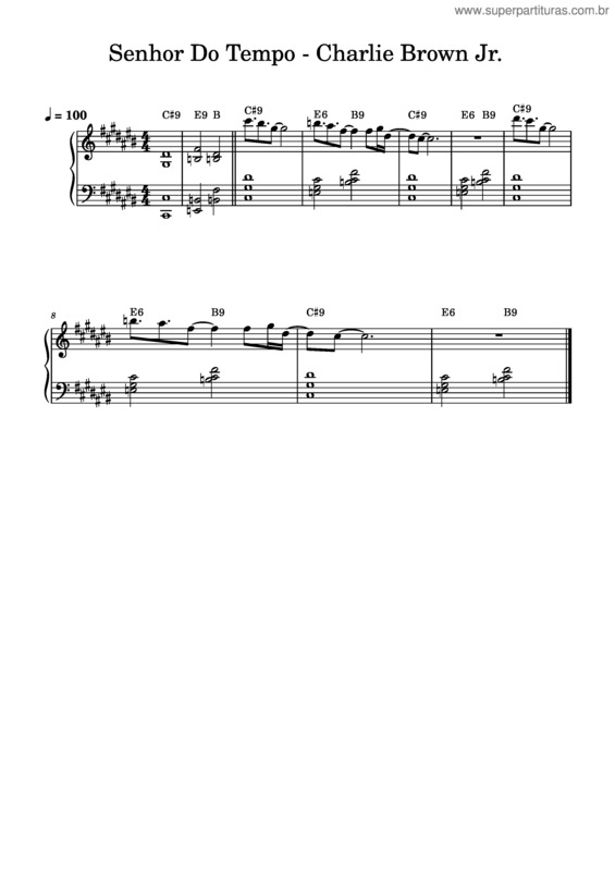 Partitura da música Senhor Do Tempo – Charlie Brown Jr. Senhor_Do_Tempo_–_Charlie_Brown_Jr.
