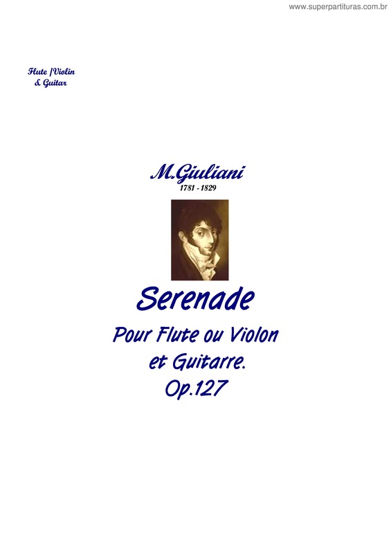 Partitura da música Serenade v.5